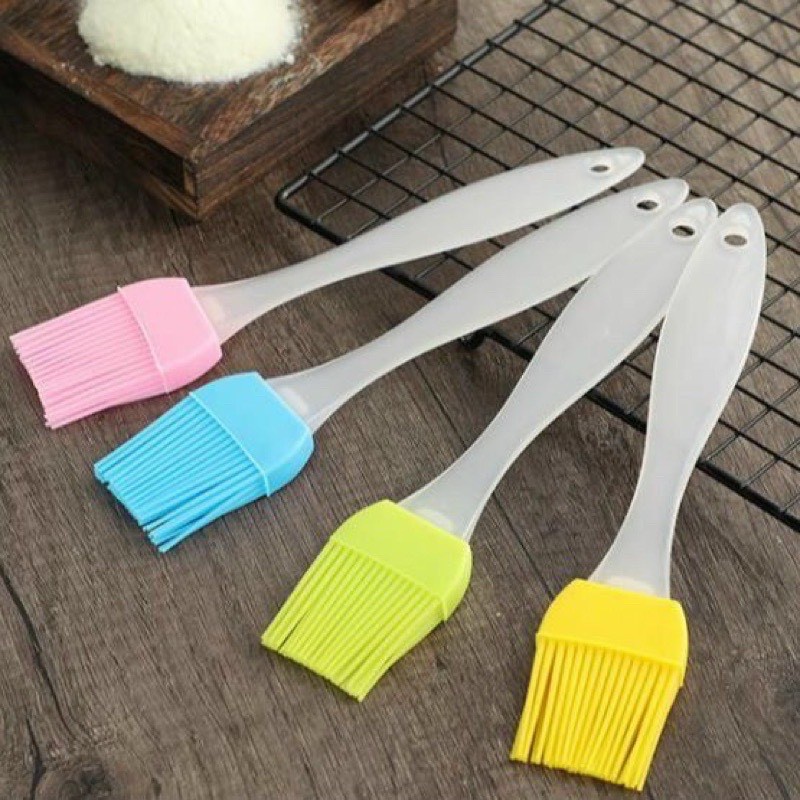 Chổi Quét Dầu Ăn Bằng Silicone Dẻo Chịu Nhiệt Chổi Phết Dầu Ăn Và Gia Vị Chiên Nướng - Cọ Quét Cho Nồi Chiên Không Dầu