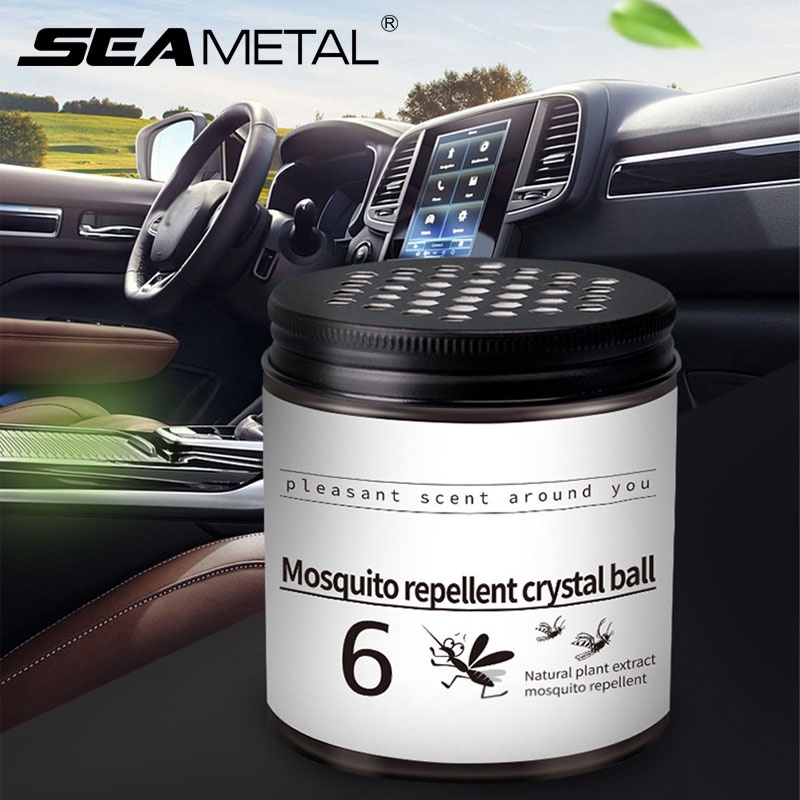 SEAMETAL Hộp 5 Loại Hạt Pha Lê Thơm Cho Xe Hơi