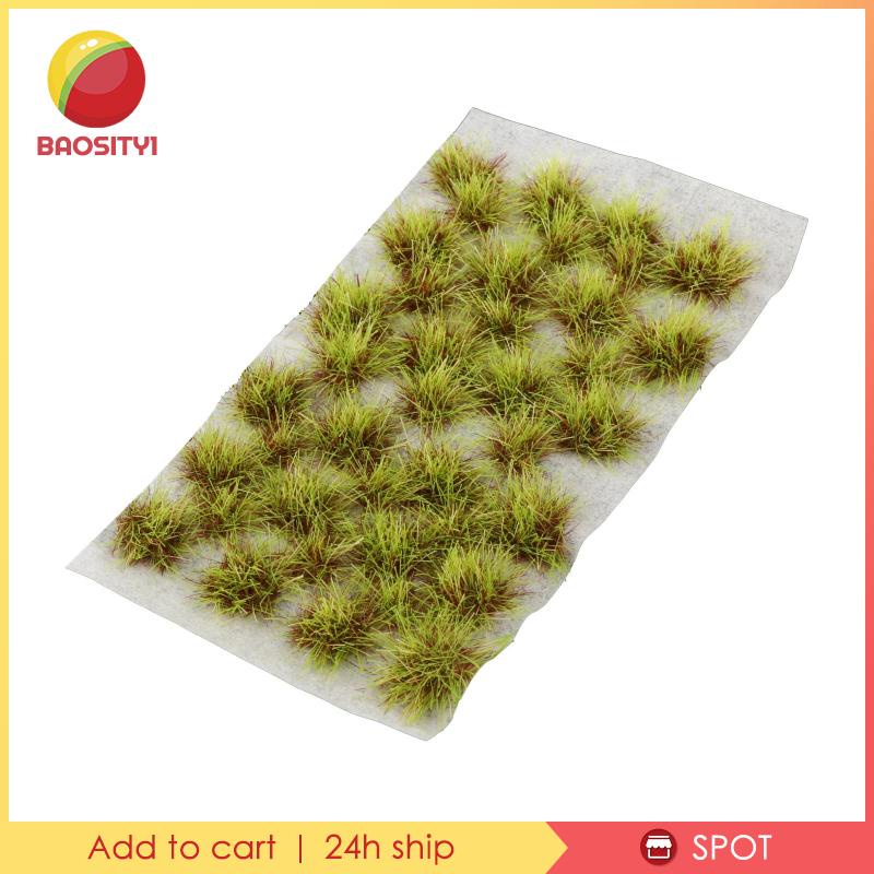 Hộp 39 cụm cỏ trang trí mô hình bốn mùa có keo dán tiện lợi