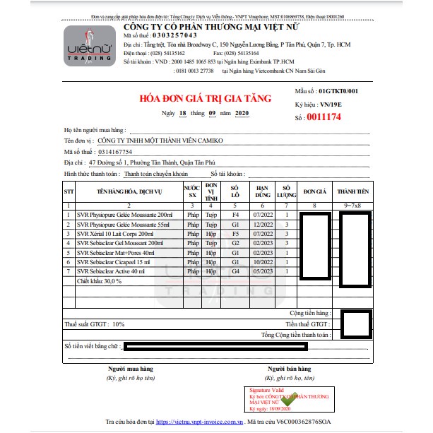 Sữa rửa mặt SVR Sebiaclear Gel Moussant  cho da dầu 200ml, 400ml