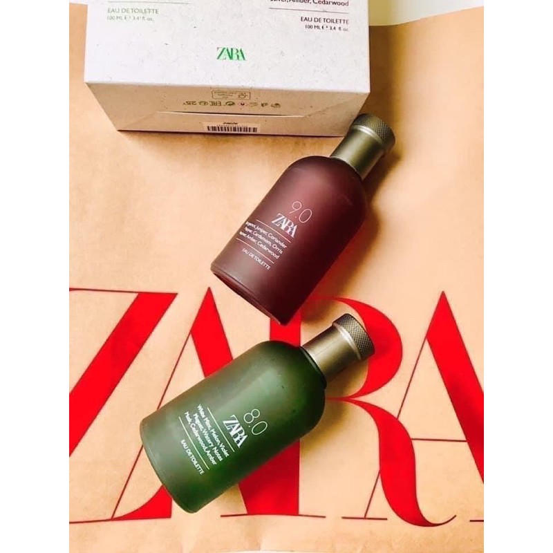 Nước hoa nam Zara - SET 2 chai 8.0 và 9.0 - 100ml