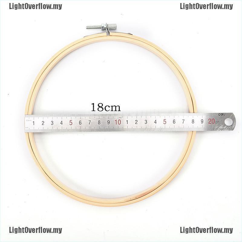 Khung Thêu Bằng Gỗ Hình Tròn Tiện Dụng