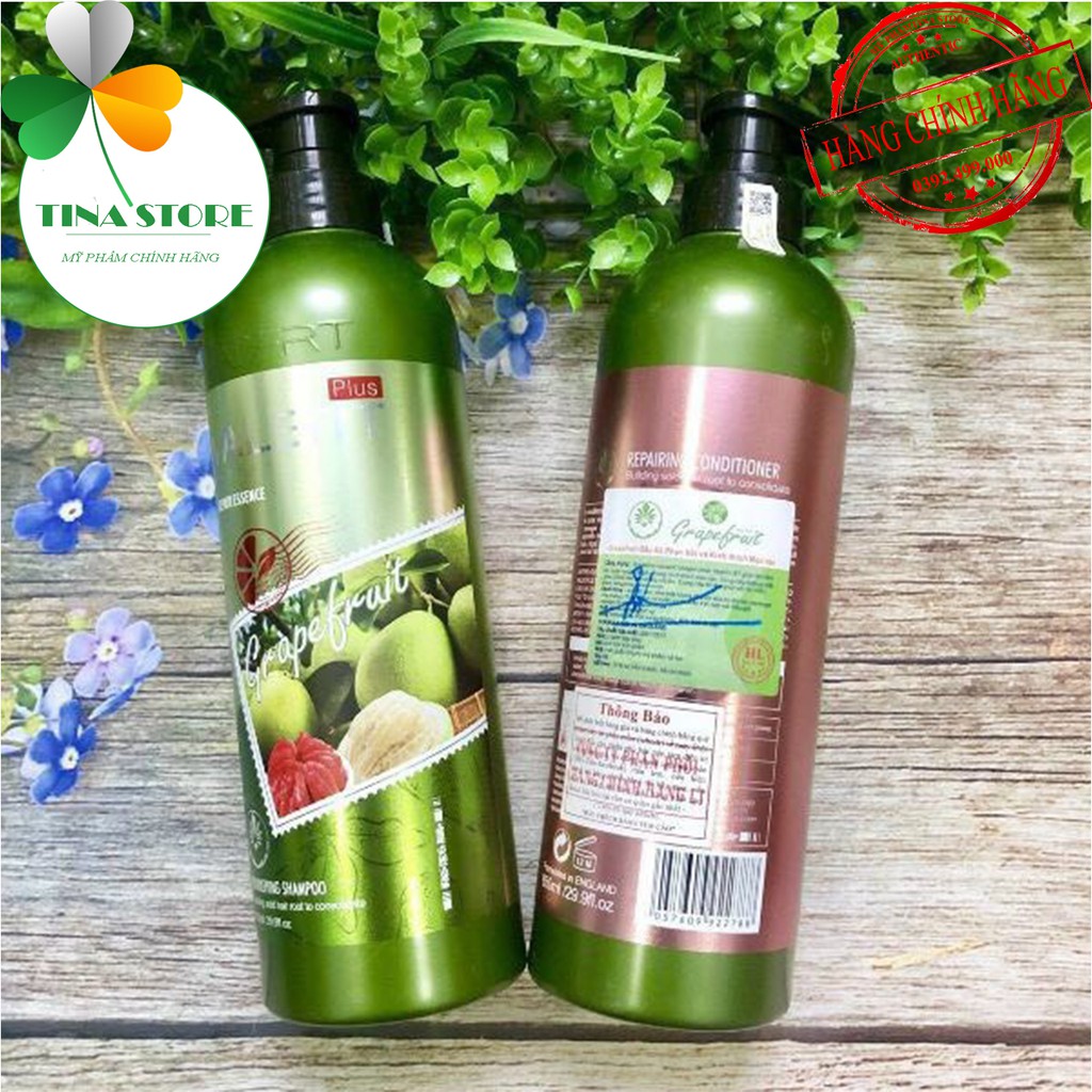 [Tặng Tinh Dầu Bưởi] Cặp Dầu Gội Xả Bưởi Grapefruit Plus 850ML | Giảm Rụng Tóc, Phục Hồi Hư Tổn, Khô Xơ, Giúp Mọc Tóc | BigBuy360 - bigbuy360.vn