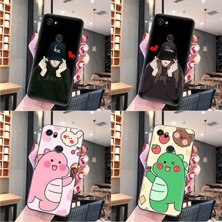 Ốp điện thoại silicon mềm họa tiết hoạt hình dễ thương cho google pixel 2xl