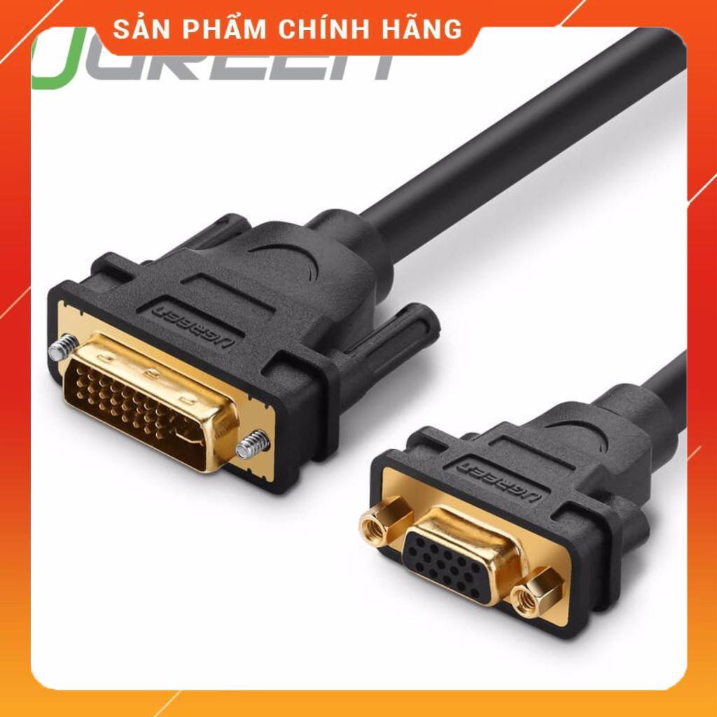 Cáp chuyển đổi DVI 24+5 sang VGA dài 15cm UGREEN 30499 dailyphukien