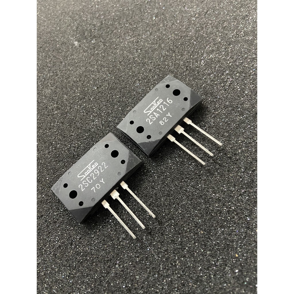 Cặp sò Sanken chính hãng 2sc2922 2sa1216 tặng ốc + lót