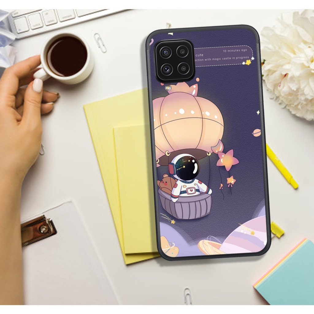Ốp Lưng SamSung A12 5G - A22 4G - A22 5G - M32 , In hình Astronuats Chibi cực đẹp.