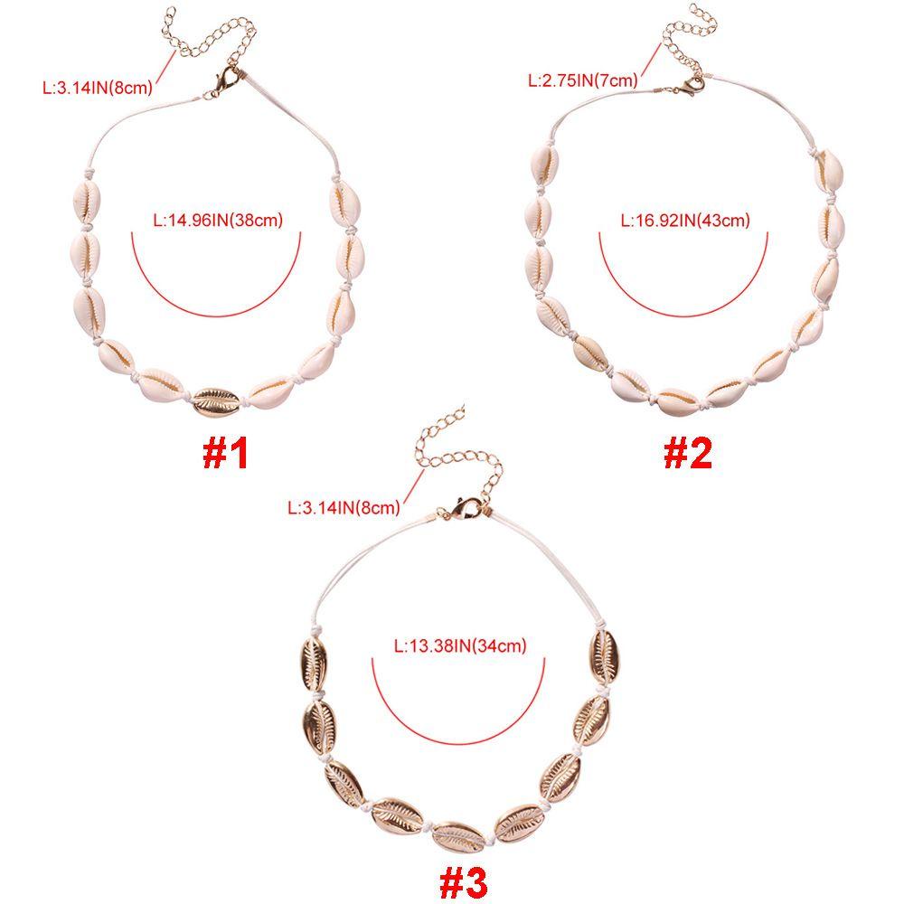 Vòng cổ Vỏ Sò Phong Cách Bohemian Thời Trang Cho Nữ
