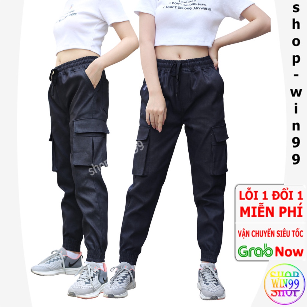 Quần Jogger Nam  𝐅𝐑𝐄𝐄 𝐒𝐇𝐈𝐏  Quần Jogger Túi Hộp Nam Vải Kaki Co Giãn Thời Trang M01