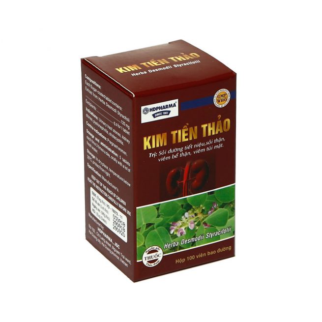 KIM TIỀN THẢO 120mg Chai 100 Viên