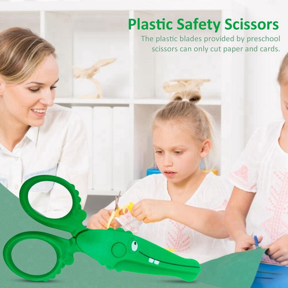 Kéo Nhựa Abs In Hình Động Vật Hoạt Hình Dễ Thương An Toàn Cho Bé / Văn Phòng / Trường Học / Làm Thủ Công