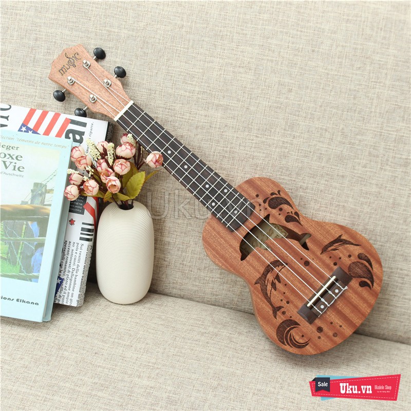 Đàn Ukulele Concert Dolphin