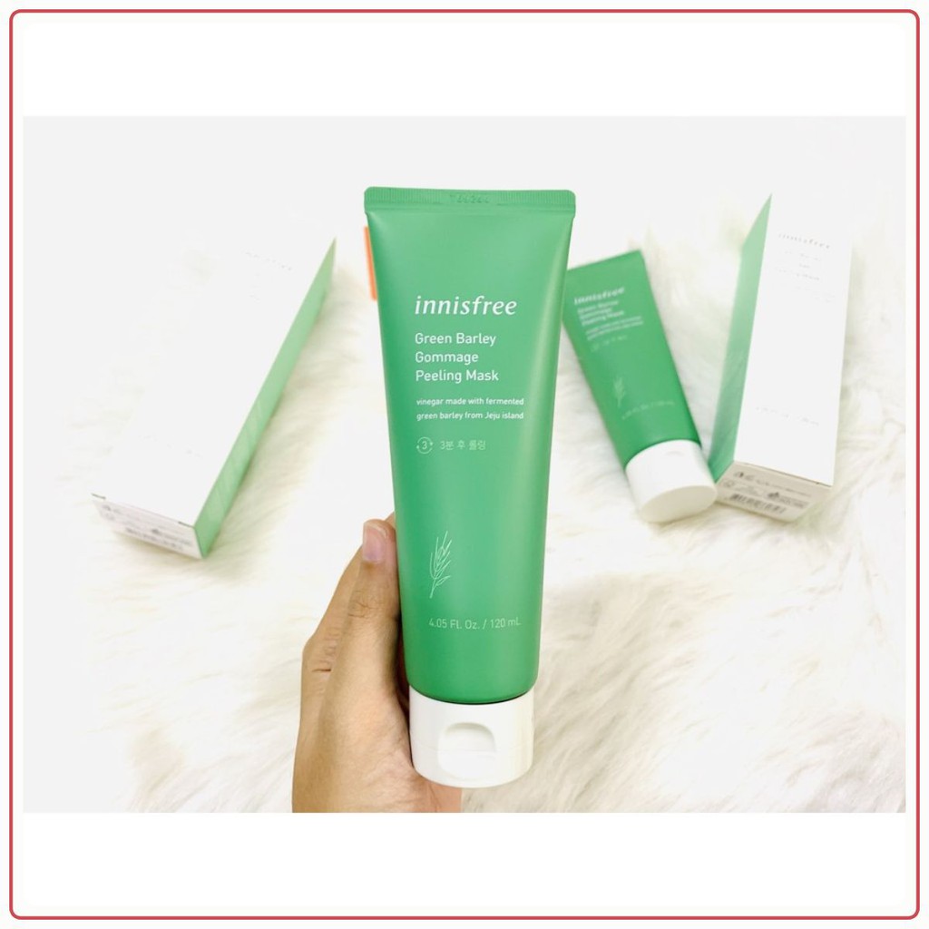 INNISFREE /Tẩy Tế Bào Chết Chiết Xuất Từ Lúa Mạch – Innisfree Green Barley Gommage Peeling Mask 120ml