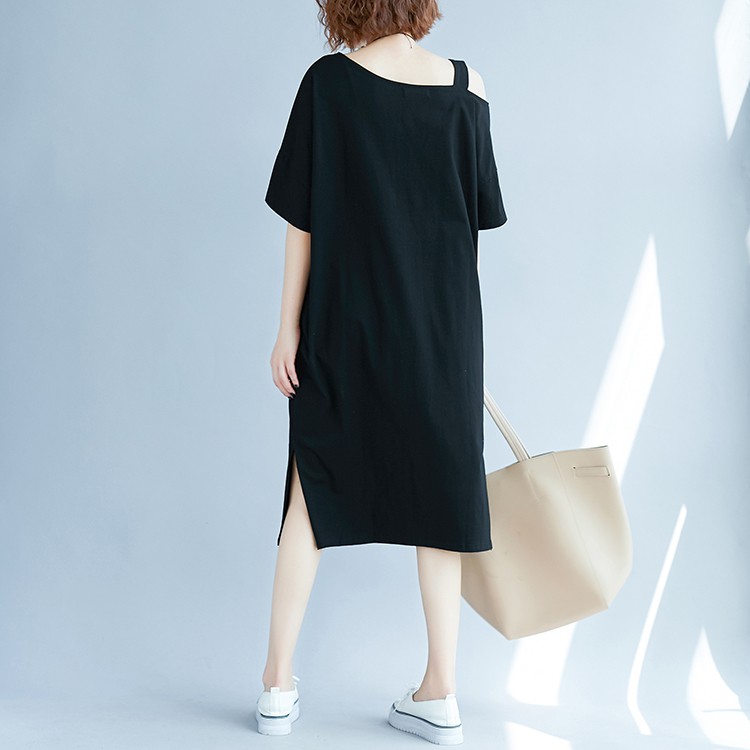 [ORDER] Váy đầm bigsize xẻ tà, trễ vai cách điệu (size XL 2XL 3XL) (V002) | BigBuy360 - bigbuy360.vn