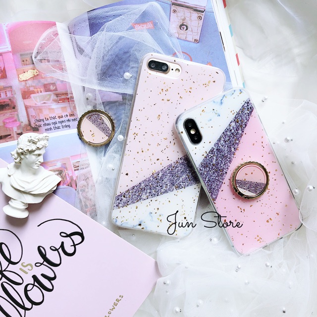 Ốp silicon kèm iring