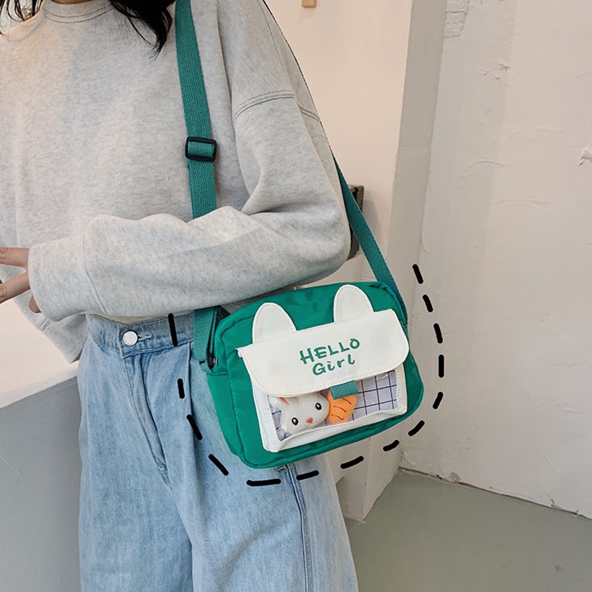 Túi đeo chéo T1033 NASI Store phong cách Hàn Quốc túi xách nữ mẫu mới đẹp thời trang túi đeo vai nữ dễ thương