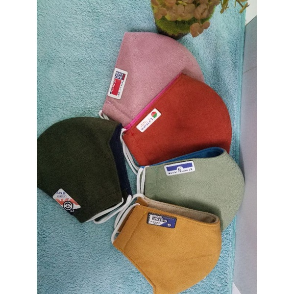 Khẩu trang vải 3 lớp