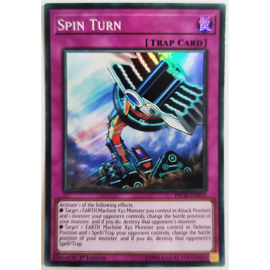 [Thẻ Yugioh] Spin Turn |EN| Super Rare
