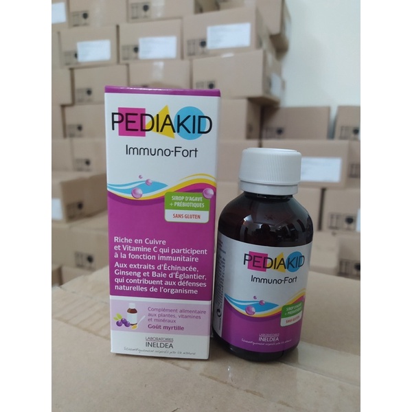 Siro Tăng Miễn Dịch Pediakid Immuno Fort [Chính Hãng]