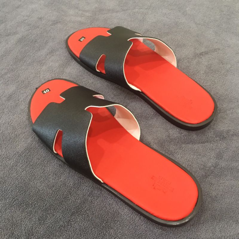 Dép quai ngang H M cho nam, dép lê nam cao cấp trong cách trẻ trung