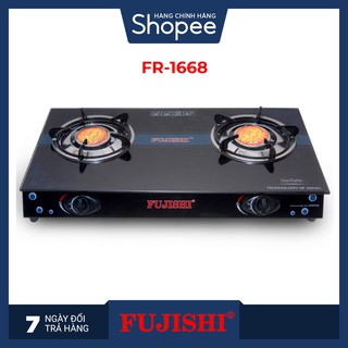 Bếp ga đôi mặt kính FUJISHI FR-1668