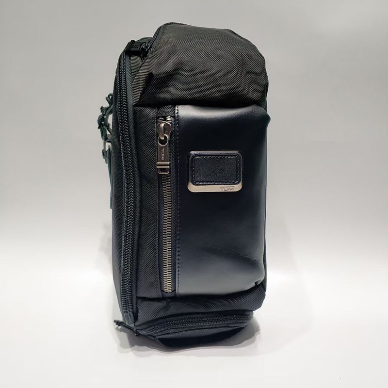 Tumi232399Túi Đeo Chéo Ngực / Hông Chất Liệu Da Bò Thời Trang Cá Tính Cho Nam