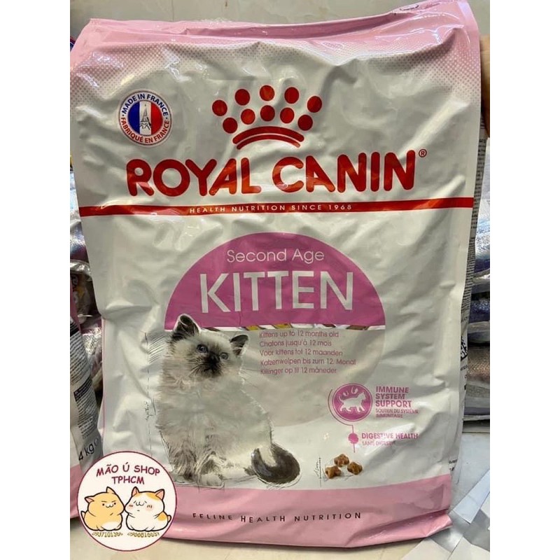 ROYAL CANIN KITTEN 36 - HẠT ĂN CHO MÈO CON TỪ 4-12 THÁNG (TÚI ZIP 500G-1KG)