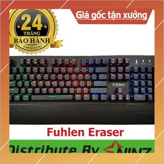 Bàn phím cơ Gaming Fuhlen Eraser - Fuhlen E - Led Rainbow - BH chính hãng 24 tháng