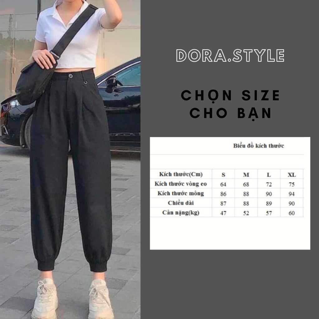 Quần đũi kiểu dáng bo gấu siêu đẹp kèm video ảnh thật Dora.style M911
