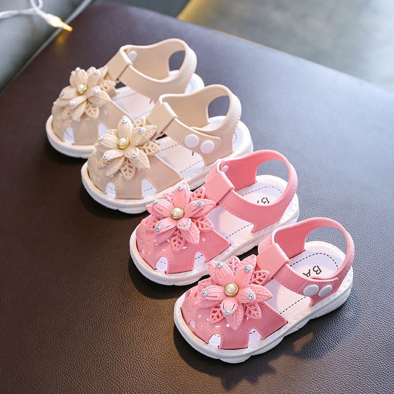 Giày Sandal Công Chúa Mùa Hè Mềm Mại Cao Cấp Cho Bé Gái 0-4 Tuổi