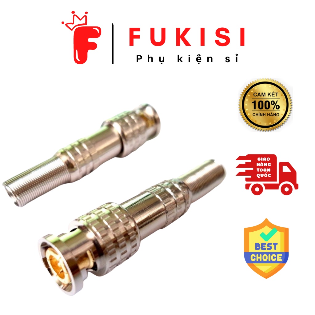 [SIÊU RẺ] Jac BNC vặn ốc  - Fukisi