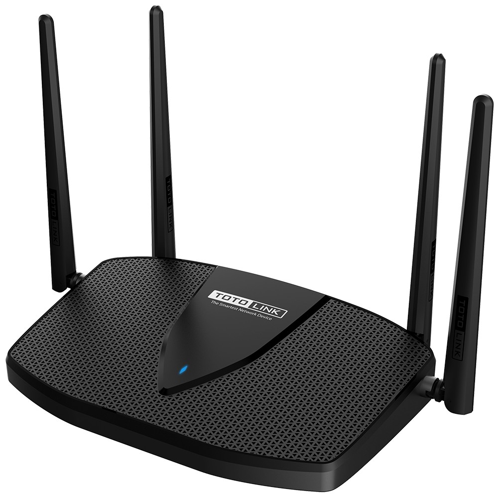 Bộ phát wifi 6 Totolink X5000R MU-MIMO băng tần kép Gigabit AX1800, Hàng chính hãng