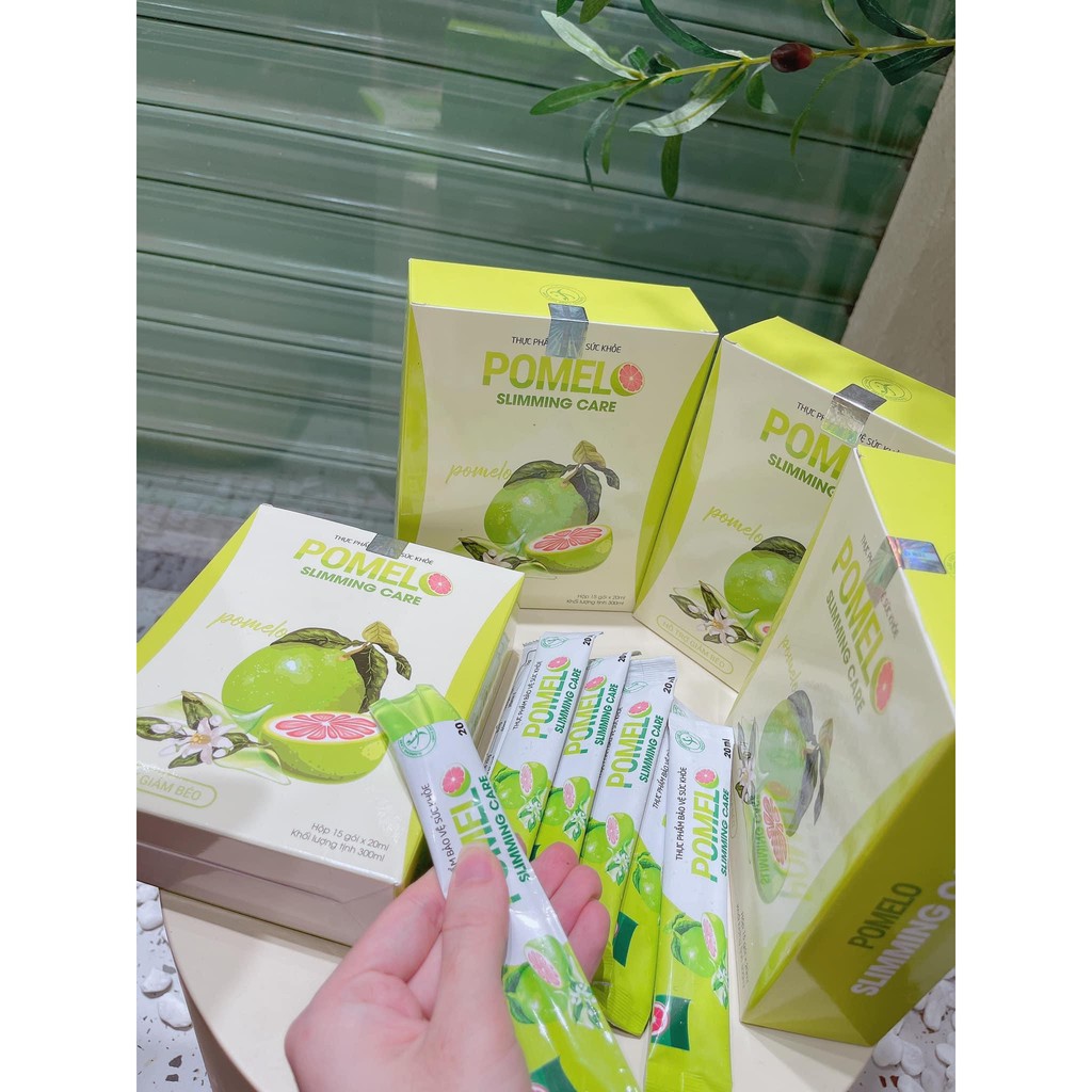 Thạch bưởi da xanh giảm cân, trắng da Pomelo