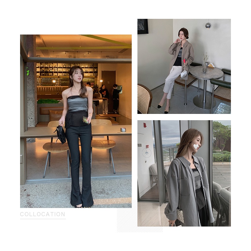 Cocory vn Áo Croptop Trễ Vai Phong Cách Thời Trang Mùa Hè Quyến Rũ