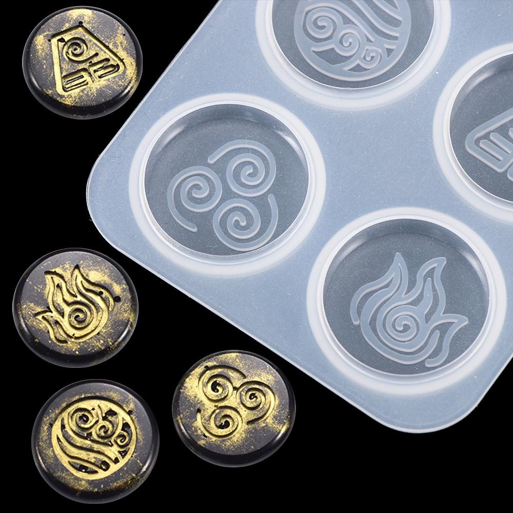 KRNY Khuôn Silicon Trong Suốt Làm Mặt Vòng cổ
