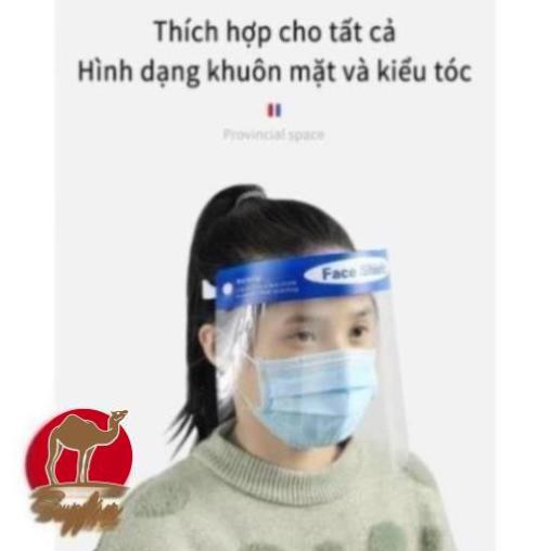 [ CHUYÊN SỈ - GIAO SIÊU TỐC ] Tấm chắn chống giọt bắn trong suốt nhựa PVC - Face Shield Mask