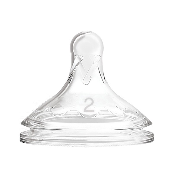 Núm ti thay thế bình sữa Dr Browns Option + Cổ rộng