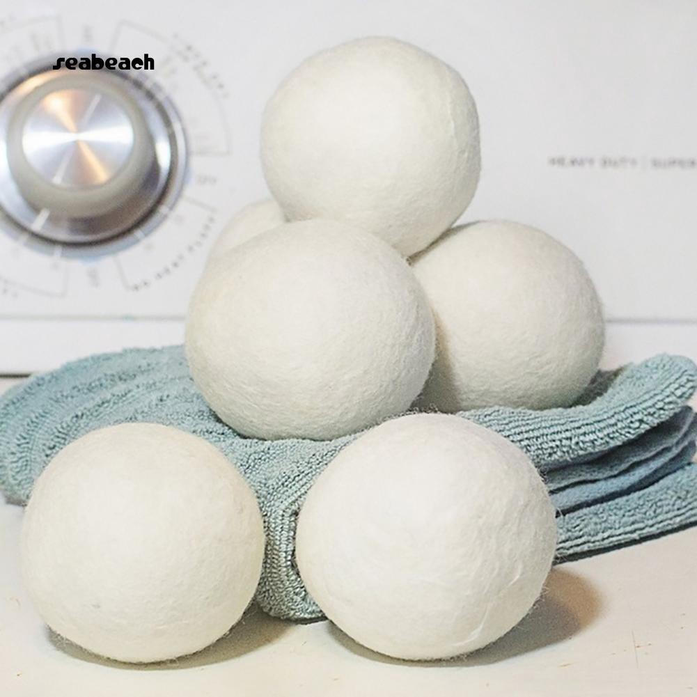 Bóng len màu trơn mềm dùng làm mềm vải khi giặt đồ