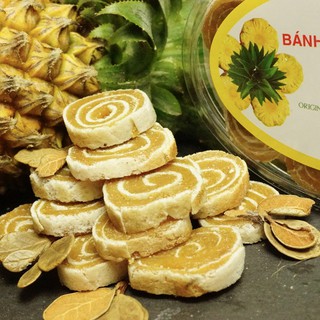 Bánh khóm cuộn nếp phồng Tư Bông (220g)