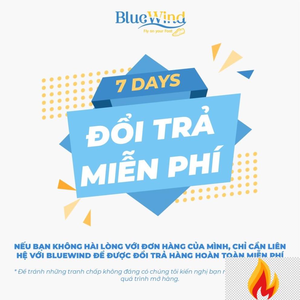 Giày Thể Thao Nữ, Giày Chạy Bộ Phối Lưới Thoáng Khí BLUEWIND 68769 fg(Hs