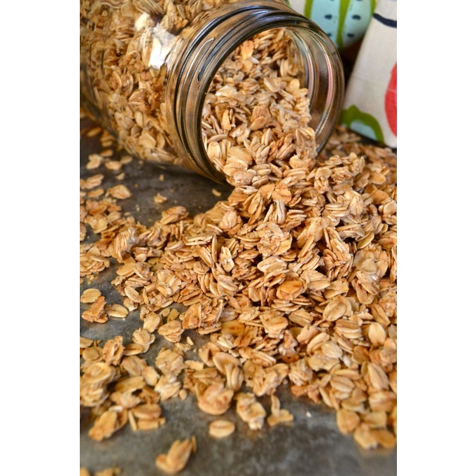 Yến mạch sấy mật ong và quế ăn liền, hỗ trợ giảm cân, giảm Cholesterol