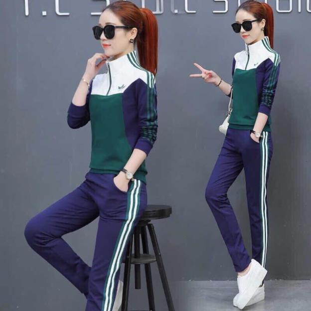 Bộ đồ thể thao thu đông nữ adidas ✔️ .