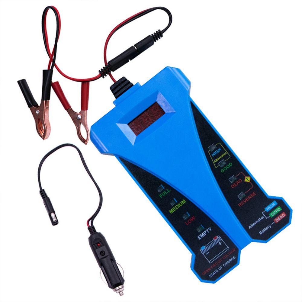 LANFY Thiết Bị Kiểm Tra Pin Xe Hơi / Tàu Thuyền Màn Hình LCD Kỹ Thuật Số