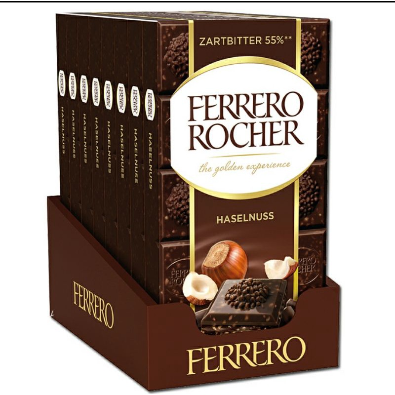 (Mới) Socola đen Ferrero Rocher mới phát hành của Đức cực ngon thanh 90gram