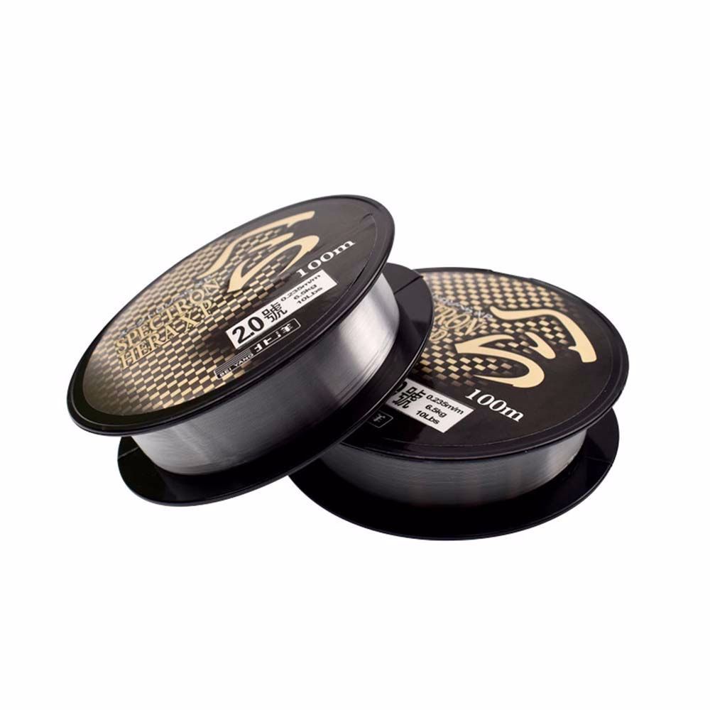 JARRED 100m Fishing Line High Quality Mainline Fishing Accessories Nylon Transparent Super Strong From Monofilament Carp Fish Japan Material Fishing Tackle/Multicolor
