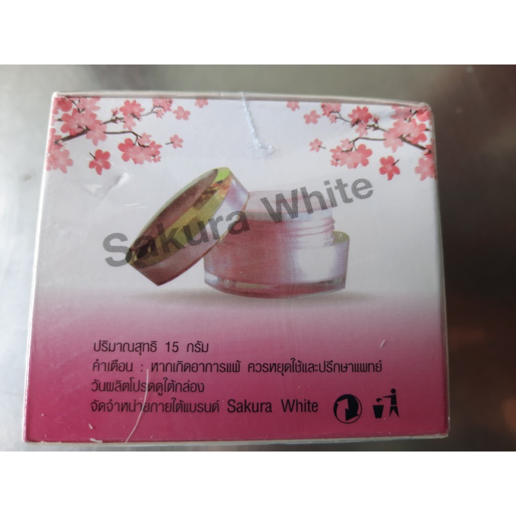 KEM DƯỠNG TRẮNG DA CAO CẤP SAKURA WHITE - NIGHT CREAM [ Sử Dụng Ban Đêm ]