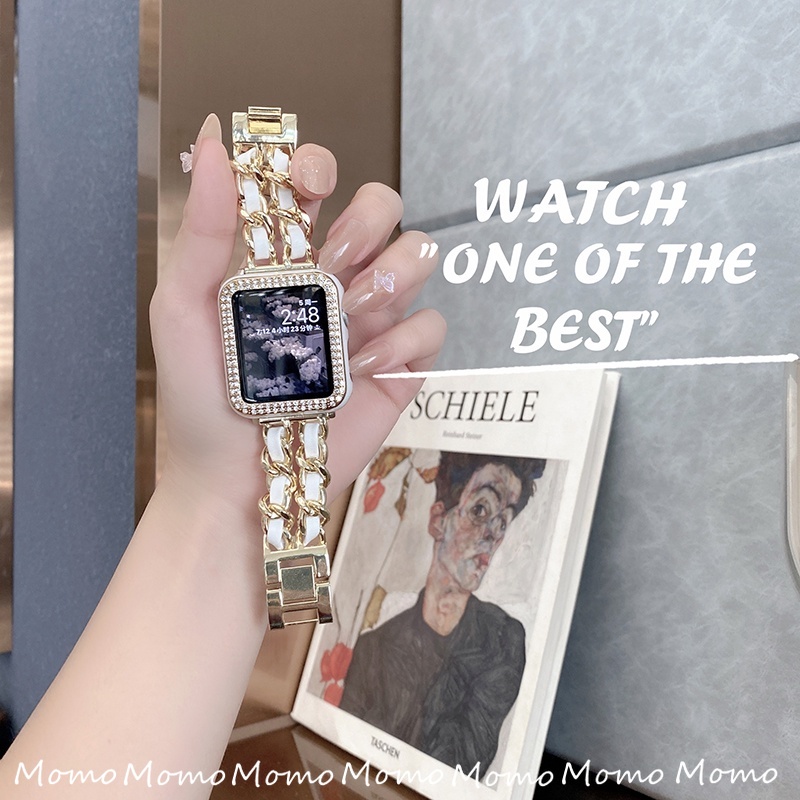 Dây Đeo Bằng Thép Không Gỉ Cao Cấp Cho Smart Watch Series 7 6 5 4 3 Band 41mm 45mm 42mm 40mm 44mm