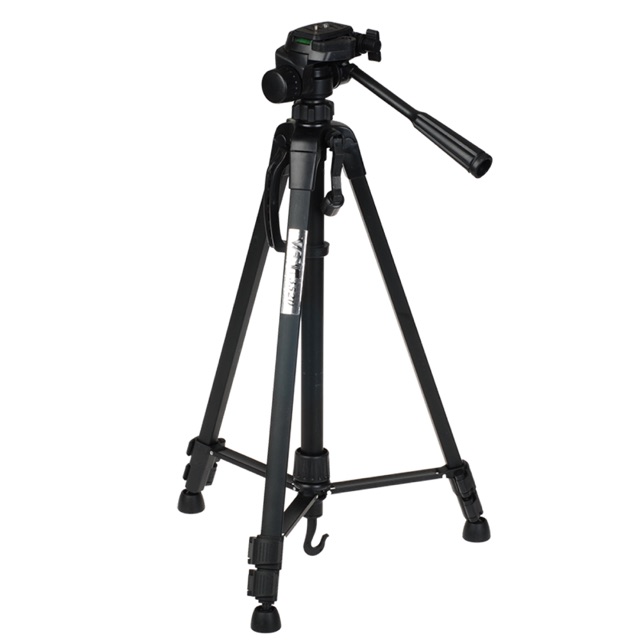 Tripod điện thoại Chân máy ảnh Weifeng WT-3520 khung nhôm cao cấp có túi đeo tặng kèm kẹp điện thoại