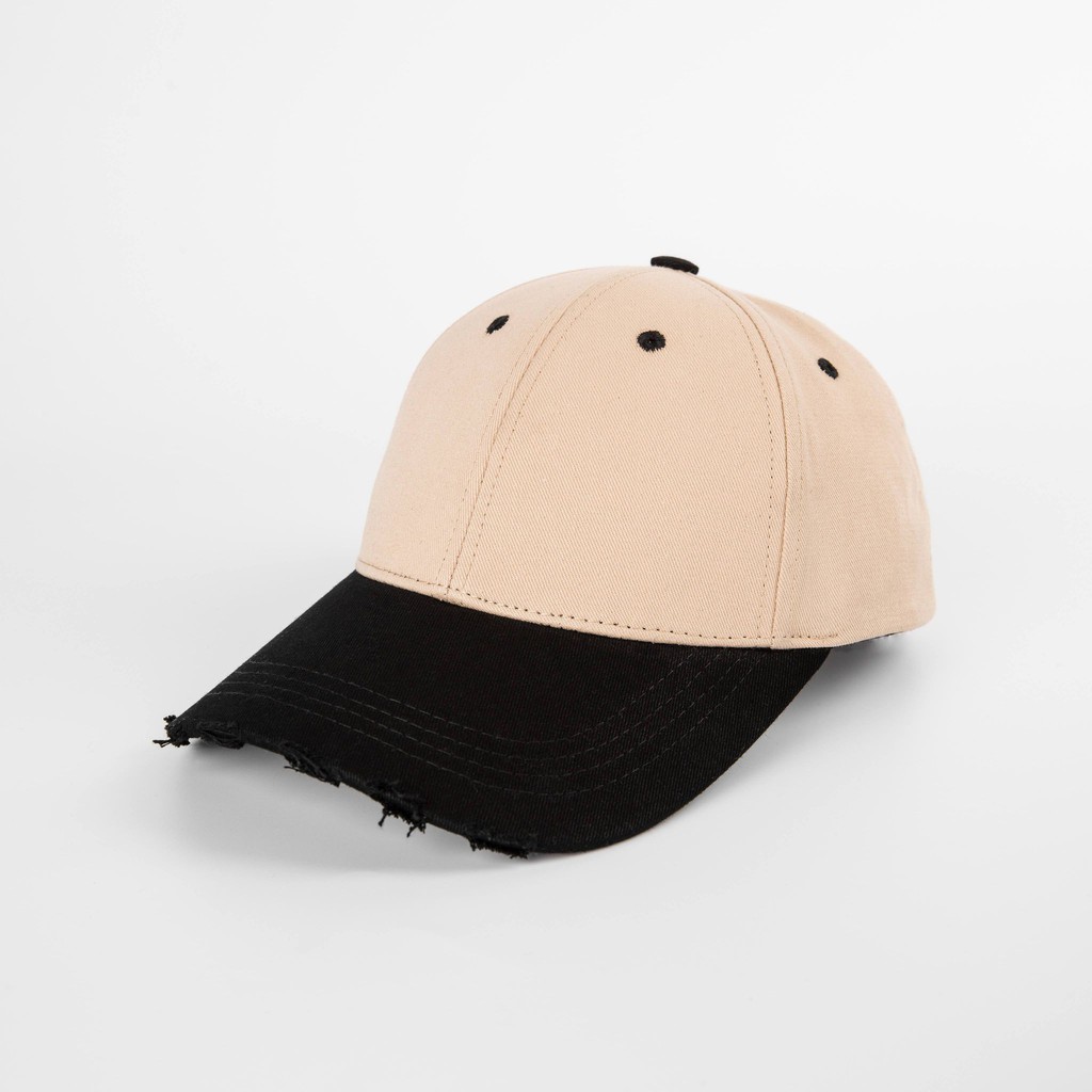 NÓN MILK COFFEE BASEBALL CAP DISTRESSED
