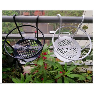 Giỏ Sắt Treo Chậu Hoa Ban Công 22CM